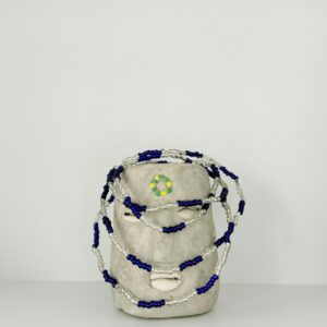 SANT collares normales yemaya azul con transparente