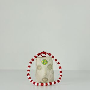 SANT pulsera ajustable shango rojo con blanco
