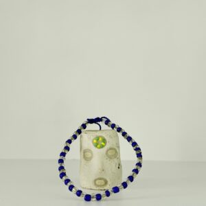 SANT pulsera ajustable yemaya azul con transparente